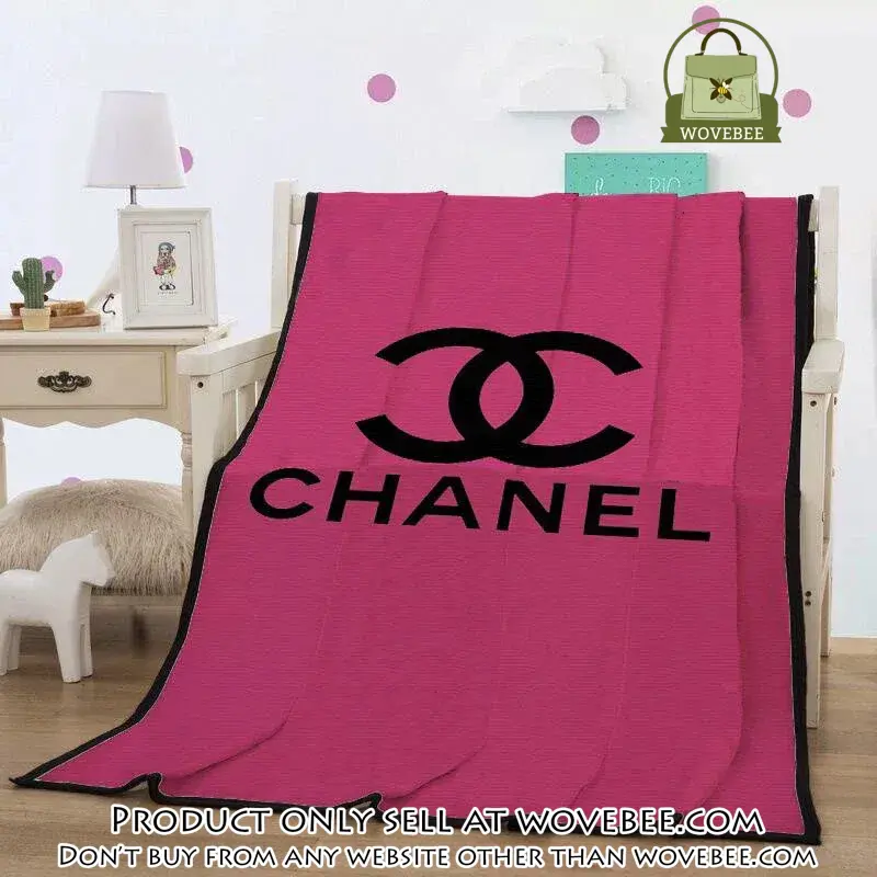 Chanel pinky new fashion luxury brand blanket fleece comfortable blanket wvb4851145
